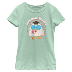 Girl’s Tootsie Pop Mr. Owl Love Hooo You Are T-Shirt