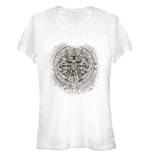 Junior’s Aztlan Aztec Calendar Stone T-Shirt