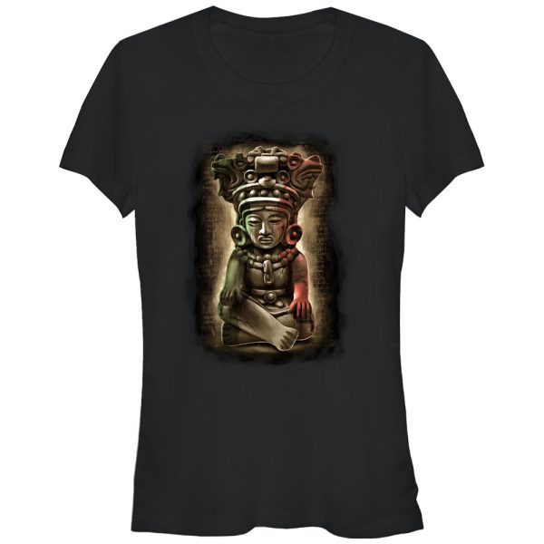 Junior’s Aztlan Aztec Sculpture T-Shirt