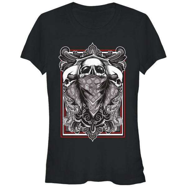 Junior’s Aztlan Skeleton Bandit T-Shirt