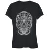 Junior’s Aztlan Sugar Skull Diamond T-Shirt