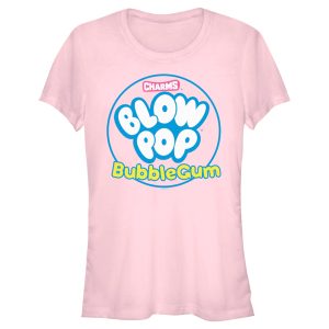 Junior’s Blow Pop Bubble Gum Emblem T-Shirt