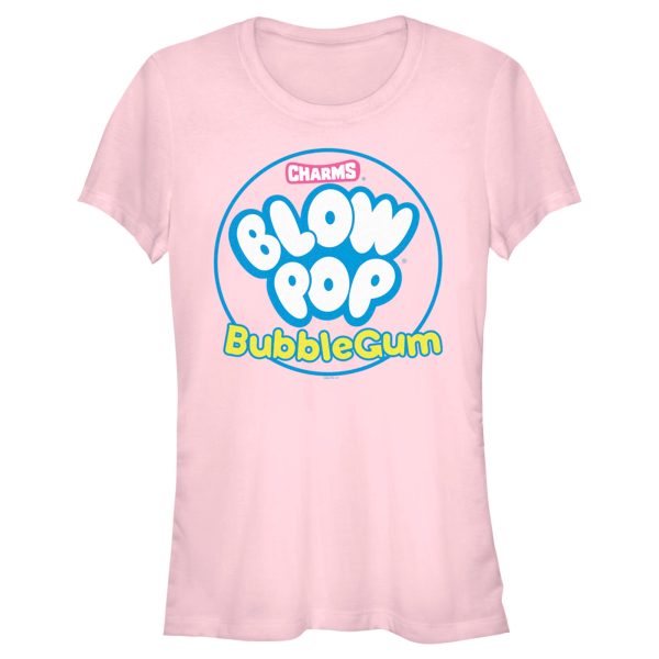 Junior’s Blow Pop Bubble Gum Emblem T-Shirt