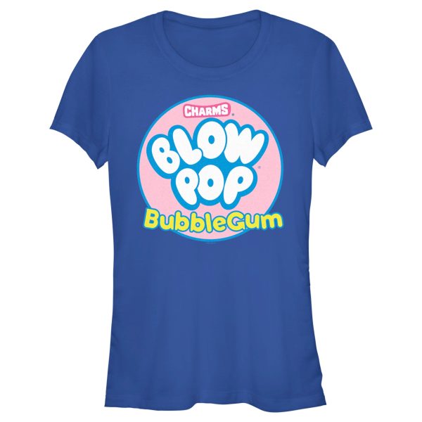 Junior’s Blow Pop Bubble Gum Logo T-Shirt