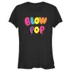 Junior’s Blow Pop Rainbow Text T-Shirt