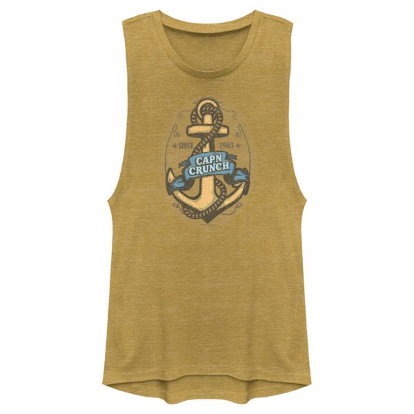 Junior’s Cap’n Crunch Anchor Tattoo Festival Muscle Tee