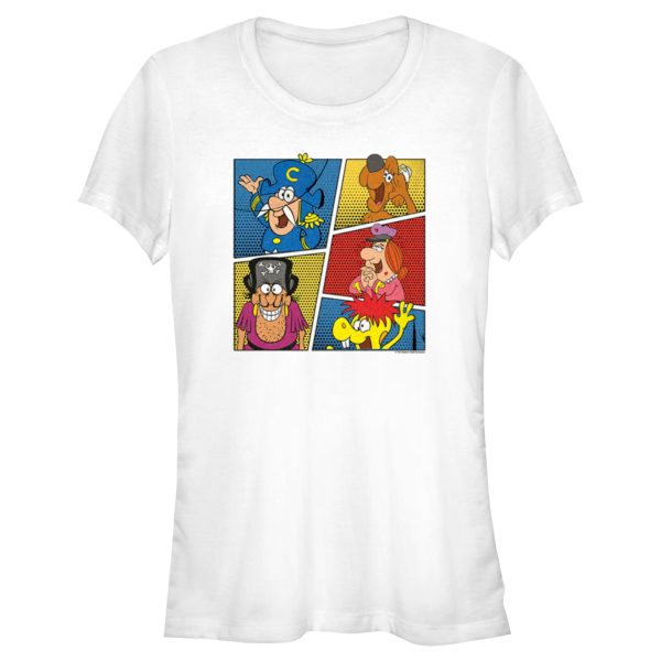 Junior’s Cap’n Crunch Character Panels T-Shirt