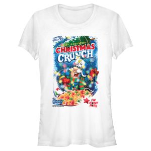 Junior’s Cap’n Crunch Christmas Crunch Packaging T-Shirt