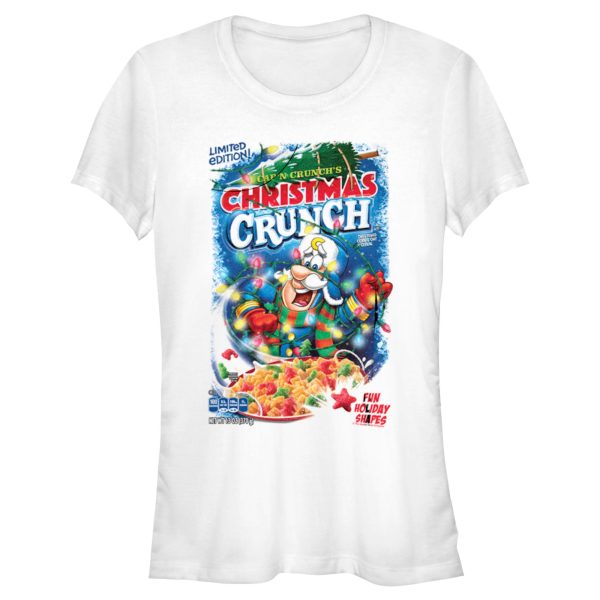 Junior’s Cap’n Crunch Christmas Crunch Packaging T-Shirt