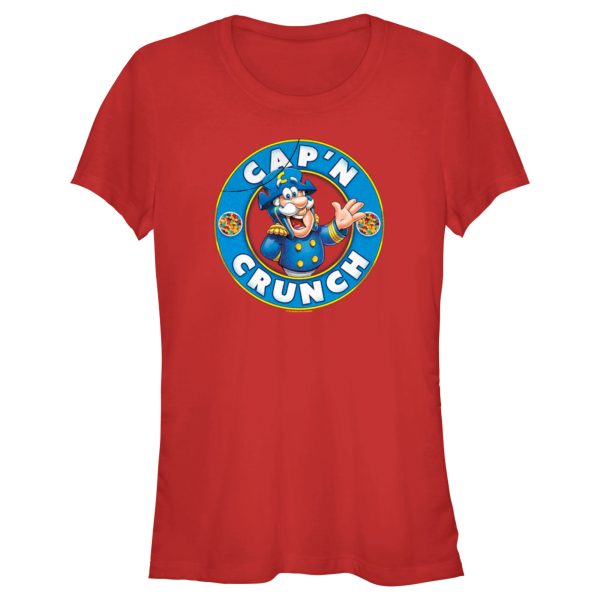 Junior’s Cap’n Crunch Circle Logo T-Shirt