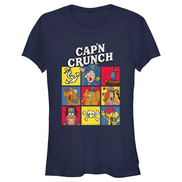 Junior’s Cap’n Crunch Crew Squares T-Shirt