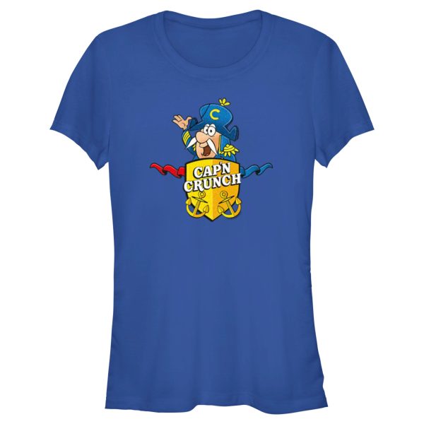 Junior’s Cap’n Crunch Gold Crest Portrait T-Shirt