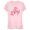 Junior’s Care Bears Valentine’s Day Love-a-Lot Bear Cupid T-Shirt
