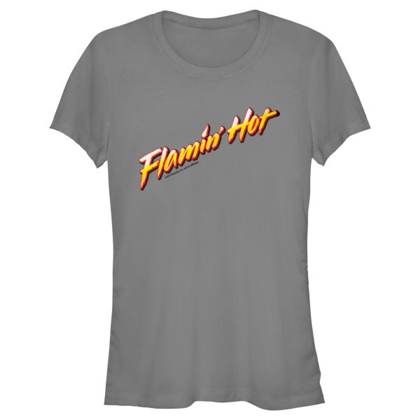 Junior’s Cheetos Flamin’ Hot Logo T-Shirt