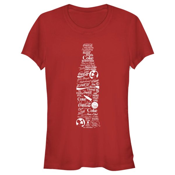 Junior’s Coca Cola Unity Logo Bottle T-Shirt