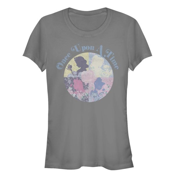 Junior’s Disney Princesses Once Upon a Time Profile T-Shirt