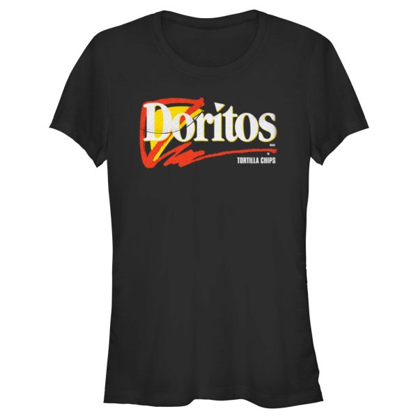 Junior’s Doritos 90s Logo Grey T-Shirt