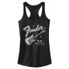 Junior’s Fender 54 Stratocaster Racerback Tank Top