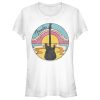 Junior’s Fender 70s Guitar Silhouette T-Shirt