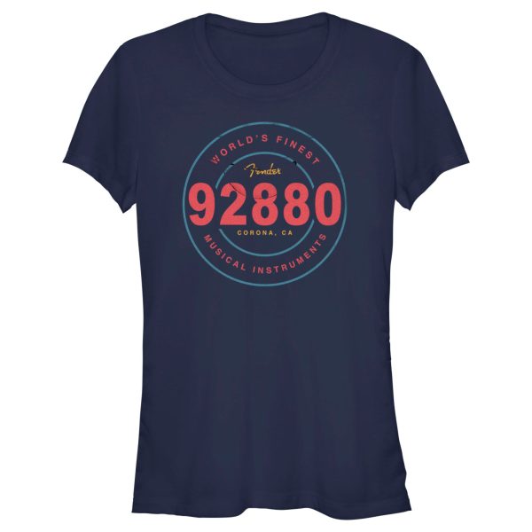 Junior’s Fender 92880 Corona, CA Logo T-Shirt