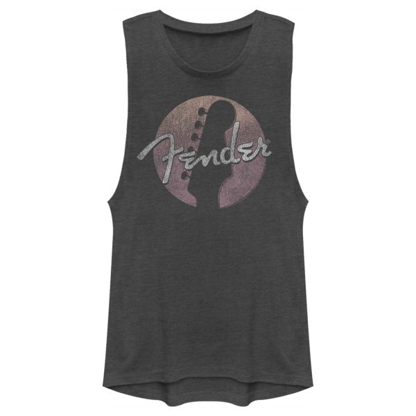 Junior’s Fender Circle Logo Festival Muscle Tee