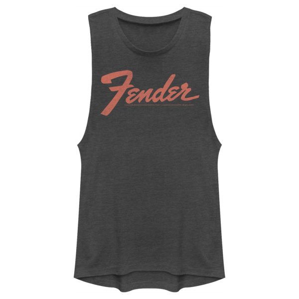 Junior’s Fender Classic Logo Festival Muscle Tee