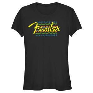 Junior’s Fender Colorful Logo T-Shirt