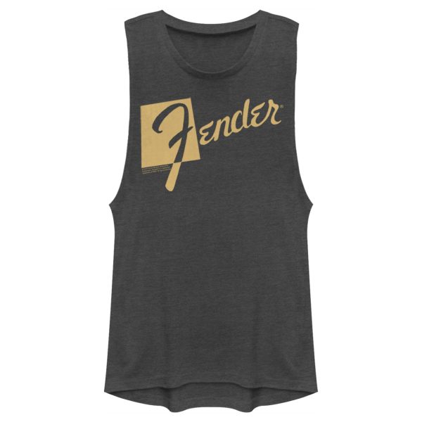 Junior’s Fender Retro Logo Festival Muscle Tee