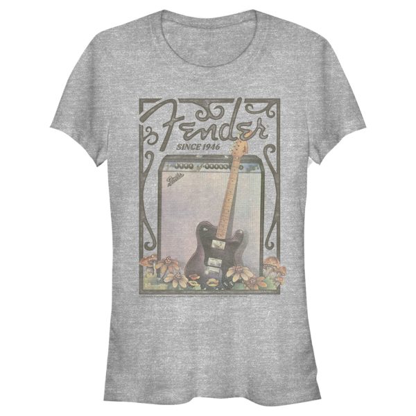 Junior’s Fender Since 1946 Retro Poster T-Shirt