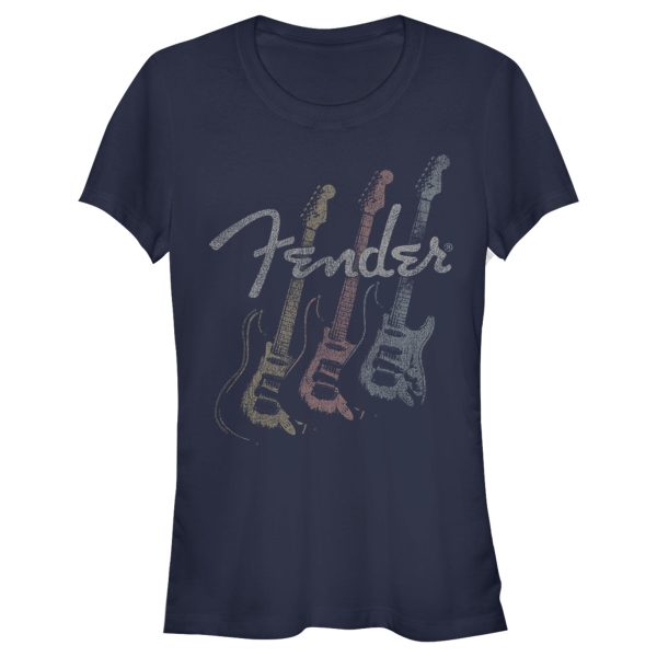 Junior’s Fender Triple Fret Logo T-Shirt