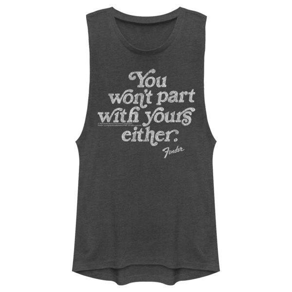 Junior’s Fender You Won’t Part With Yours Festival Muscle Tee