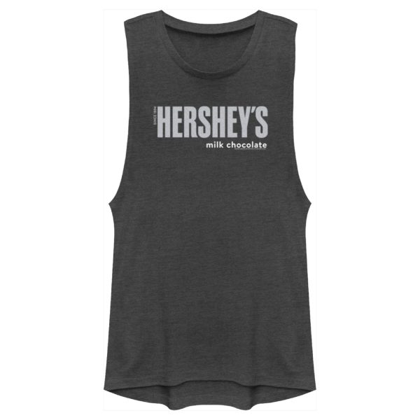 Junior’s HERSHEY’S Milk Chocolate Logo Festival Muscle Tee