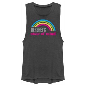 Junior’s HERSHEY’S State of Mind Rainbow Festival Muscle Tee