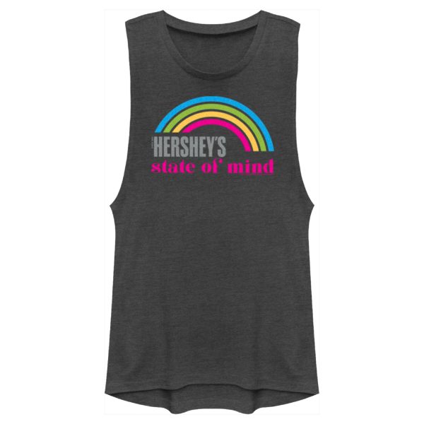 Junior’s HERSHEY’S State of Mind Rainbow Festival Muscle Tee