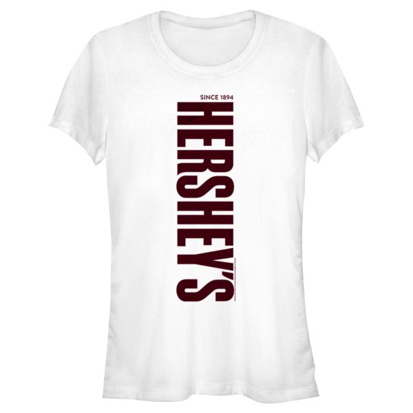 Junior’s HERSHEY’S Vertical Logo T-Shirt