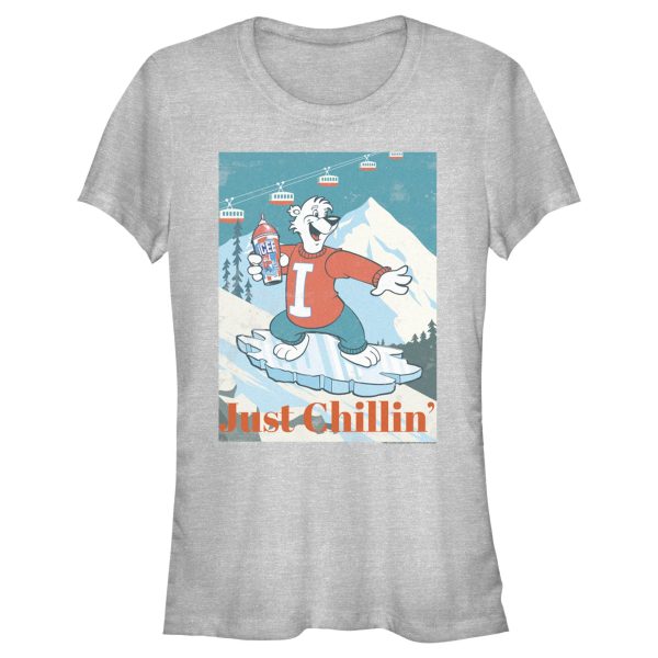 Junior’s ICEE Bear Just Chillin’ while Iceboarding T-Shirt