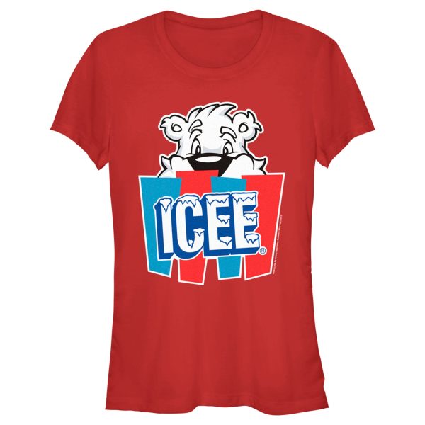 Junior’s ICEE Peekaboo Bear Logo T-Shirt