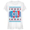 Junior’s ICEE Retro Ugly Sweater T-Shirt