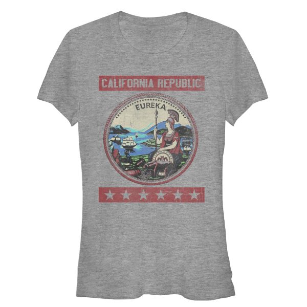 Junior’s Lost Gods California Republic Seal T-Shirt