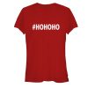 Junior’s Lost Gods Christmas Hashtag Ho Ho Ho T-Shirt