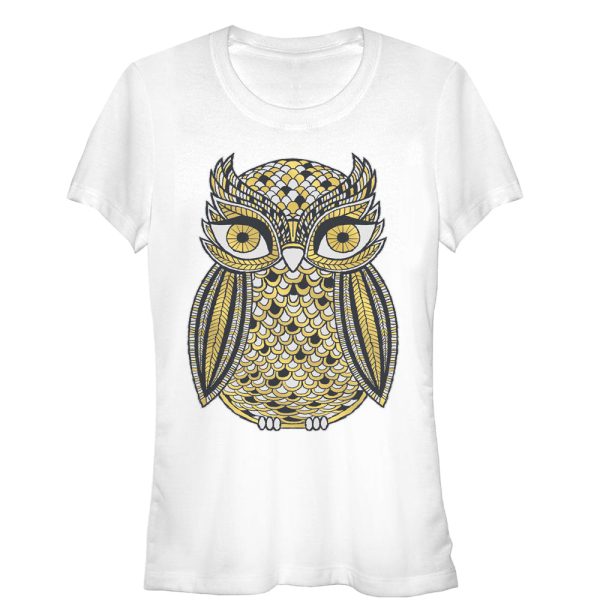 Junior’s Lost Gods Golden Owl T-Shirt