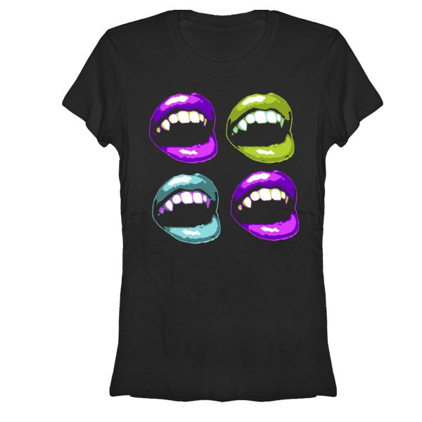 Junior’s Lost Gods Halloween Vampire Fangs T-Shirt