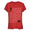 Junior’s Lost Gods Halloween Zombie Brain Teaser Maze T-Shirt