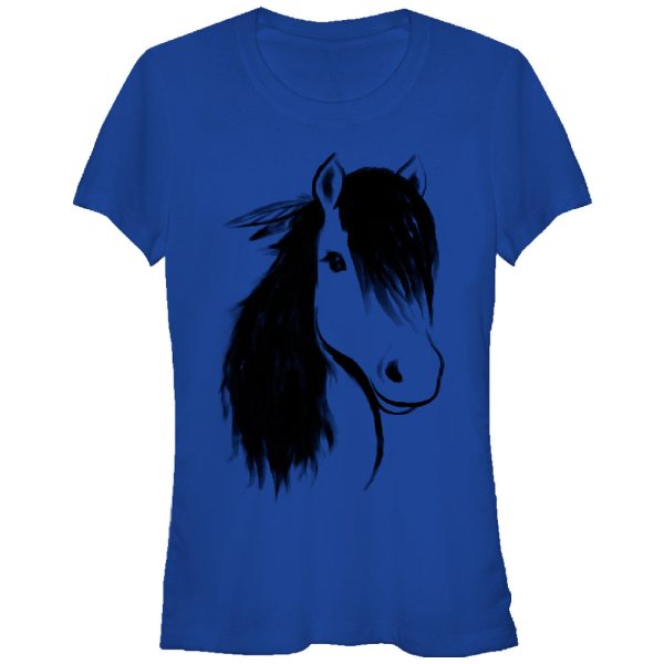 Junior’s Lost Gods Horse Mane T-Shirt