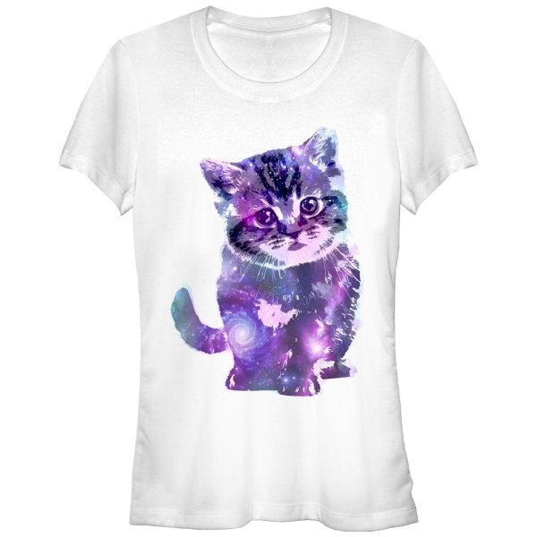 Junior’s Lost Gods Space Kitten T-Shirt