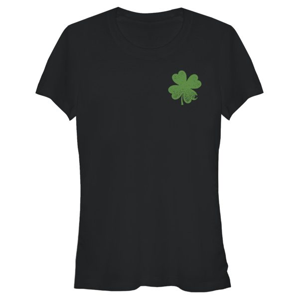 Junior’s Lost Gods St. Patrick’s Day Four-Leaf Clover T-Shirt