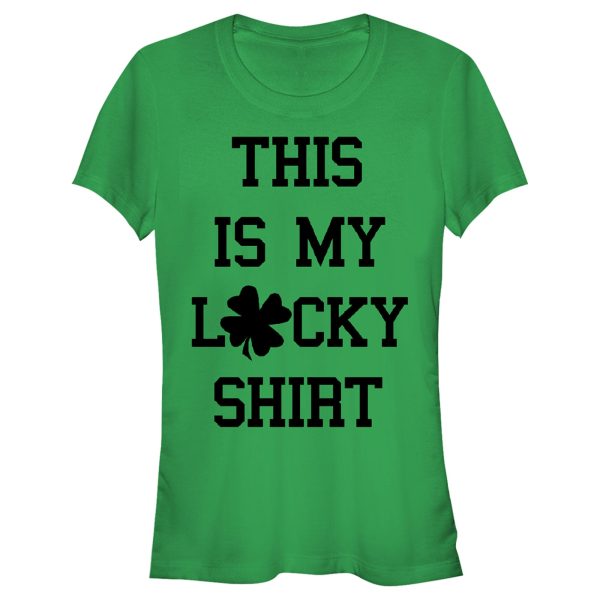 Junior’s Lost Gods St. Patrick’s Day This is my Lucky Shirt T-Shirt