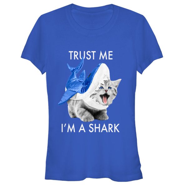 Junior’s Lost Gods Trust Me I’m a Shark T-Shirt