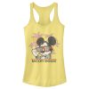 Junior’s Mickey & Friends Beach Ready Mickey Mouse Racerback Tank Top