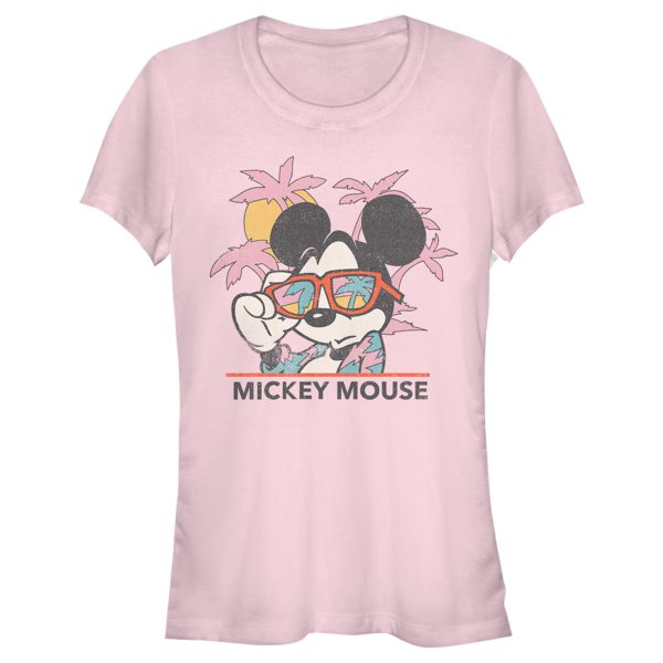 Junior’s Mickey & Friends Beach Ready Mickey Mouse T-Shirt